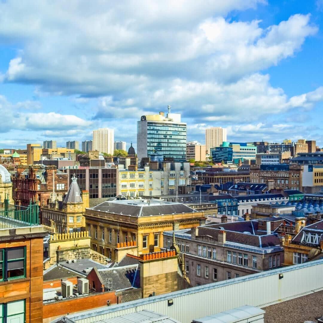 Modern And Refurbished Flat In Merchant City Glasgow Exteriör bild