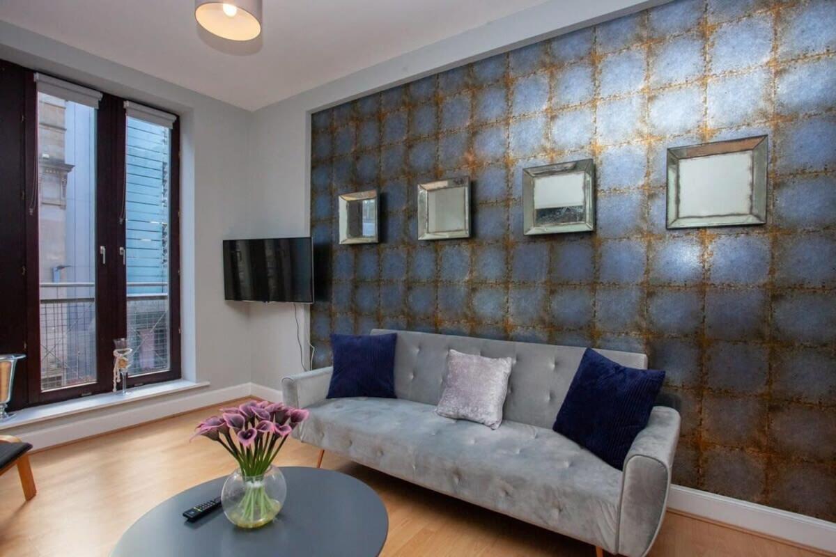 Modern And Refurbished Flat In Merchant City Glasgow Exteriör bild